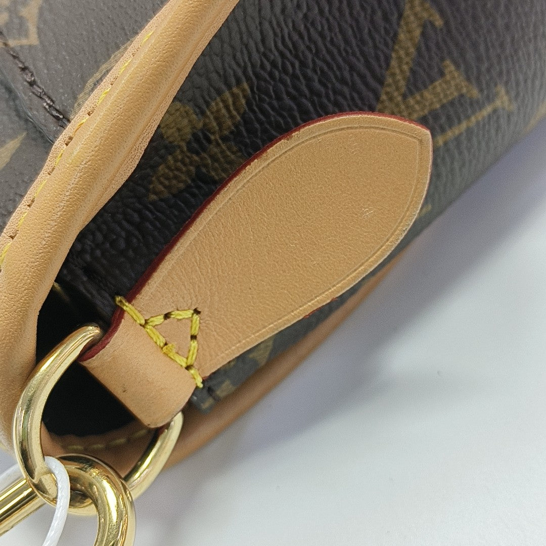 DIANE Monogram Coated Canvas Brown