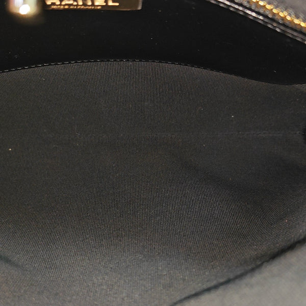 CHANEL 31 Mini Quilted Calfskin Black