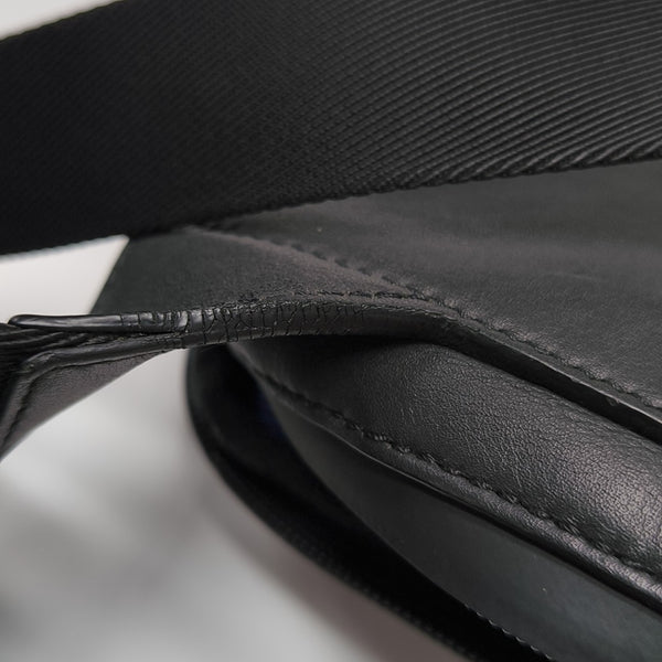 Monogram Lambskin Belt Bag Black