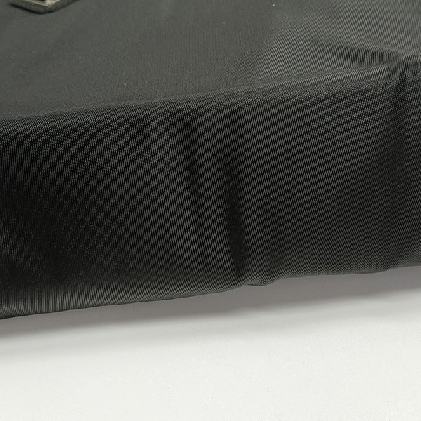 Nylon Top Handle Bag Black