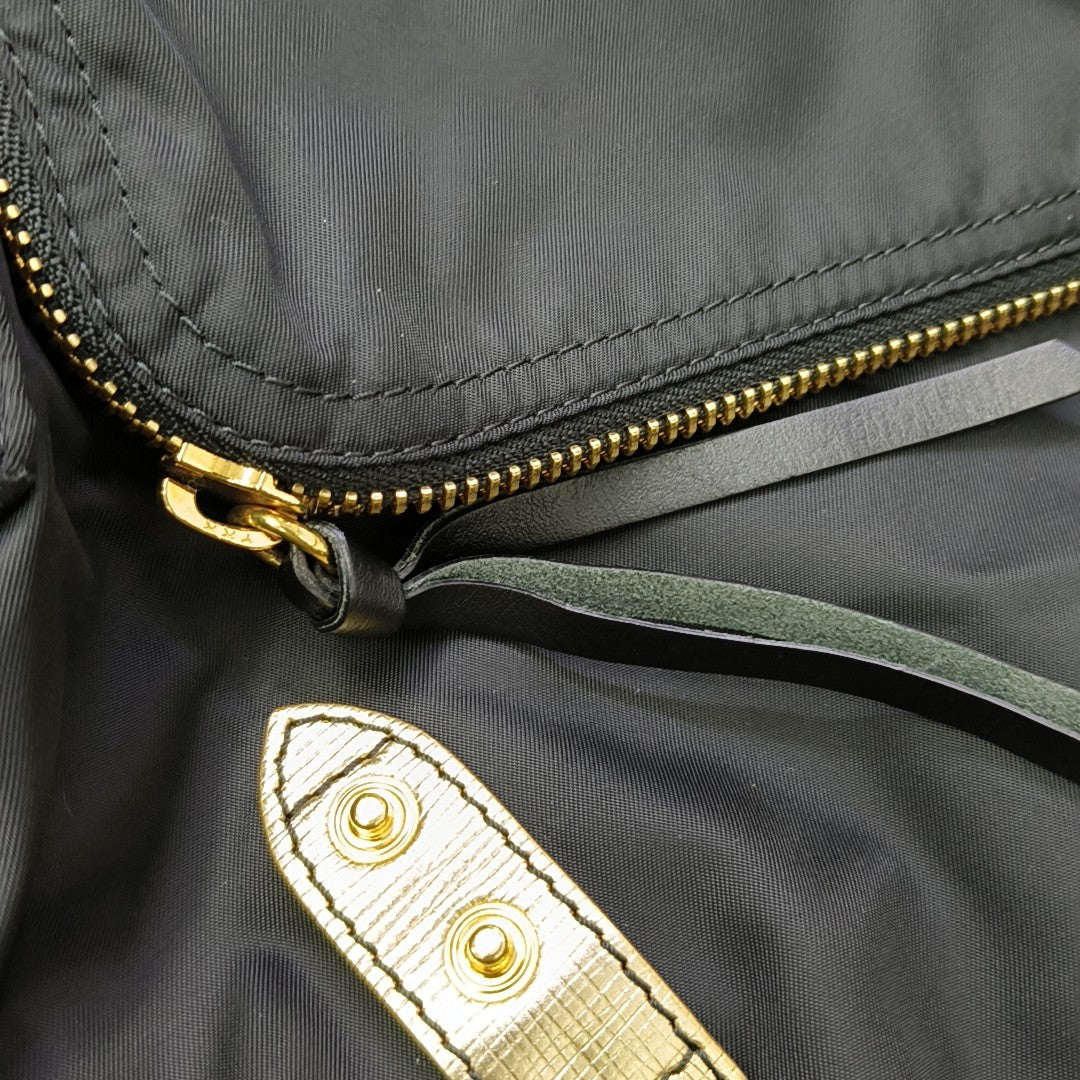 The Rucksack Medium Nylon Black