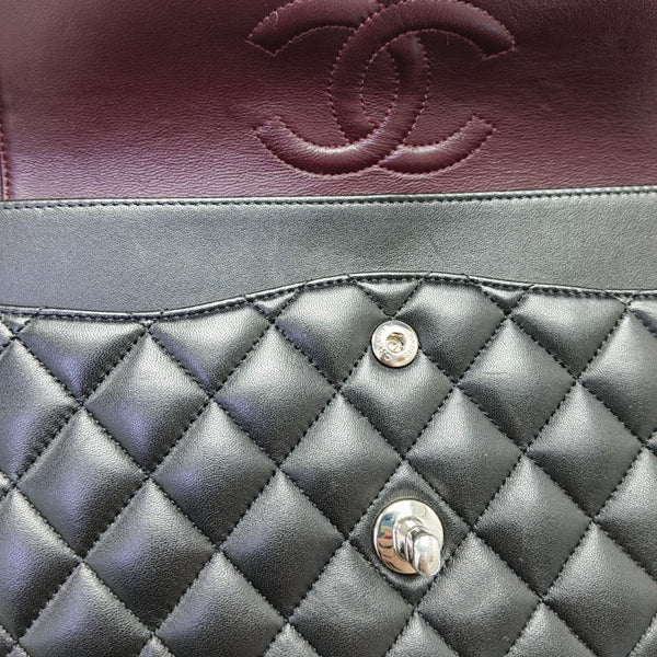 CLASSIC FLAP Medium Quilted Lambskin Black