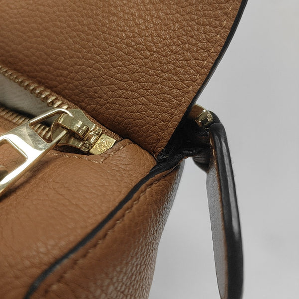 Puzzle Small Calfskin Brown