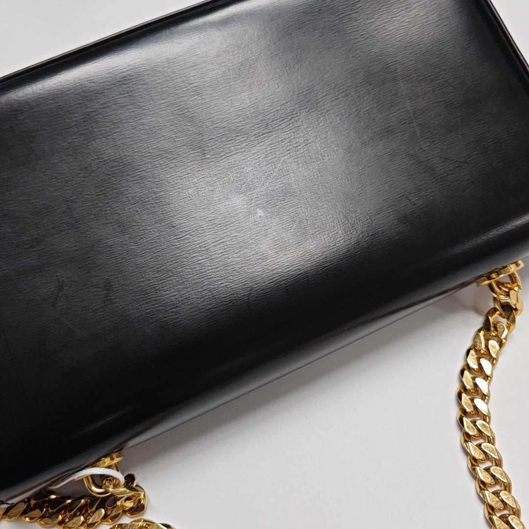 CLAUDE Calfskin Black