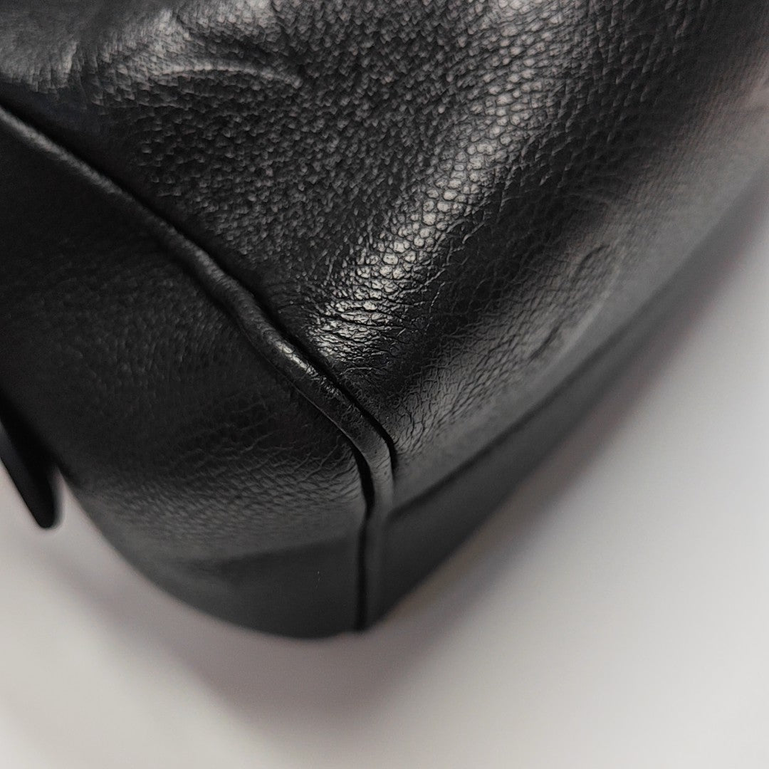 SPEEDY 20 Monogram Calfskin Black
