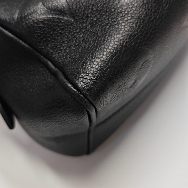 SPEEDY 20 Monogram Calfskin Black