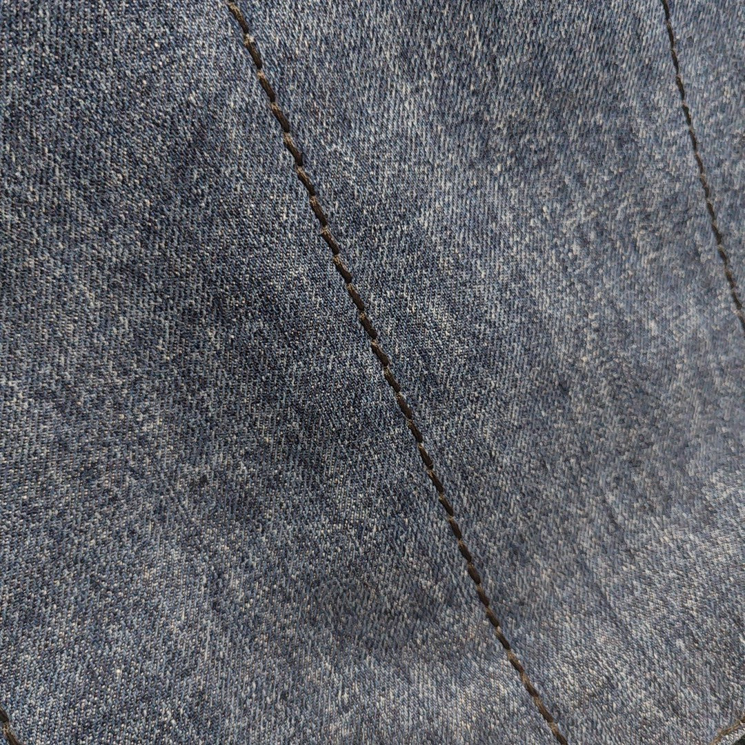 Denim Quilted Denim Blue