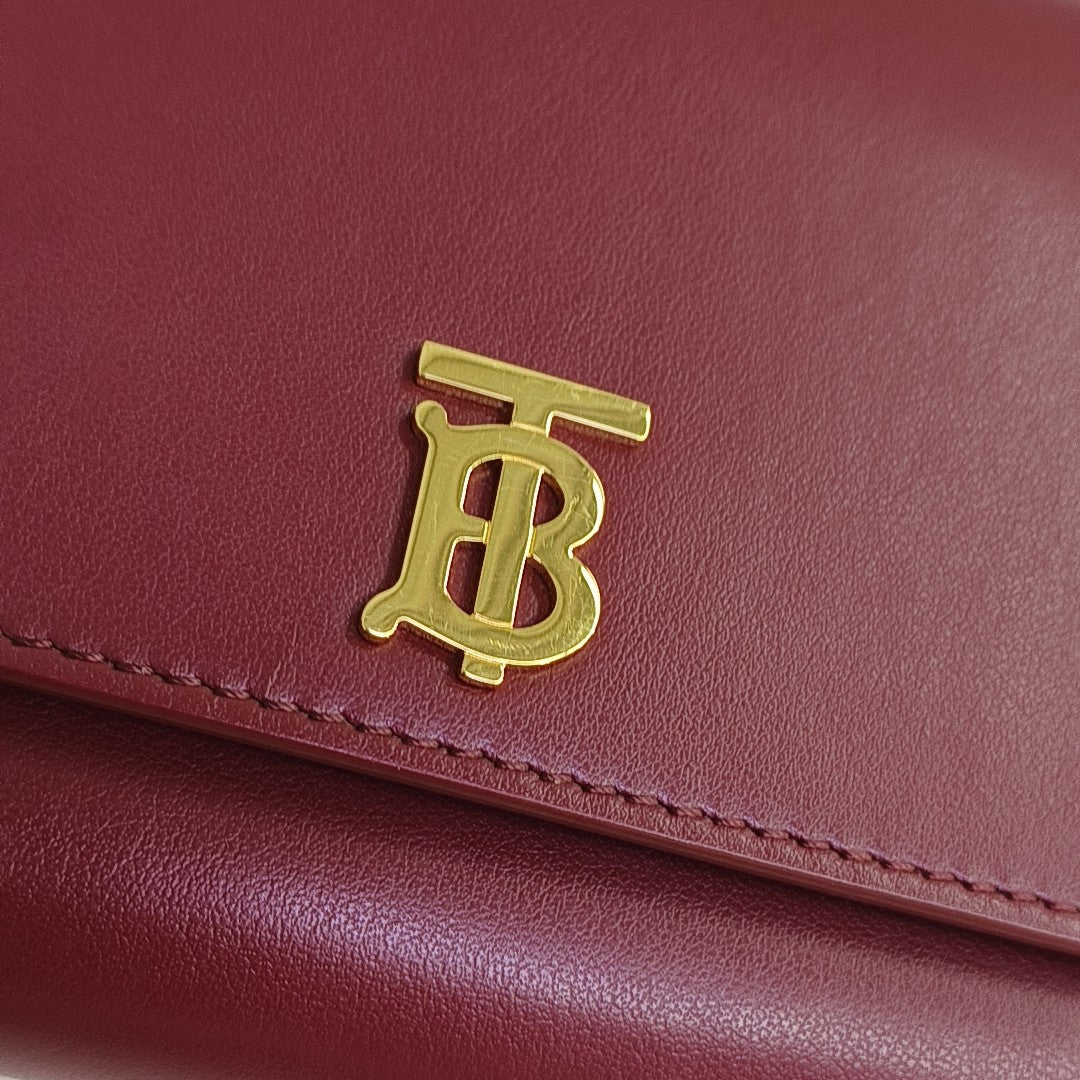 Calfskin Shoulder Bag Red