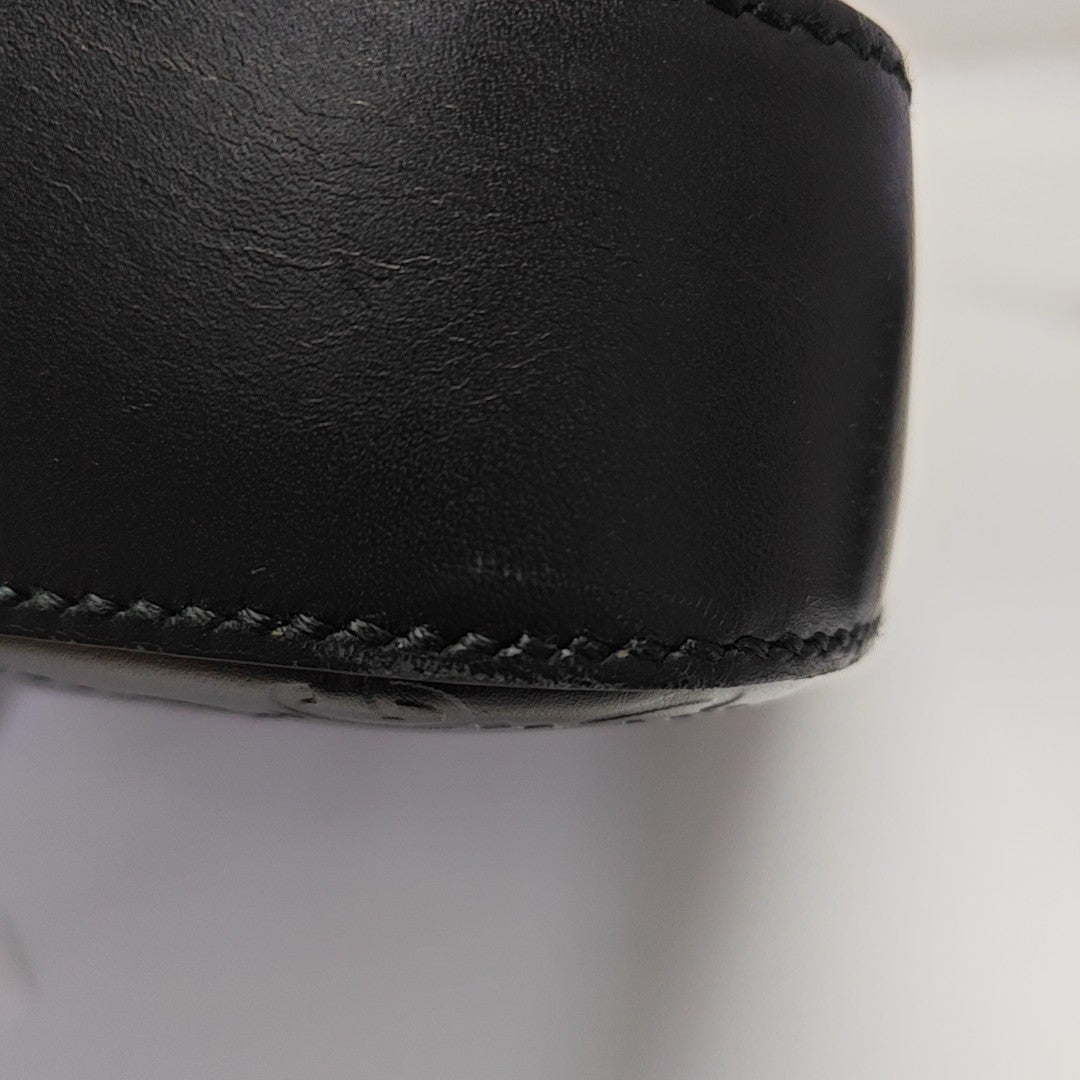 Signature Monogram Calfskin Black