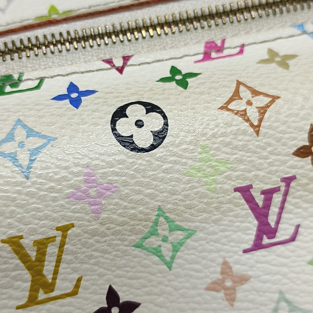 LV × TM KOALA Monogram Coated Canvas White Wallet