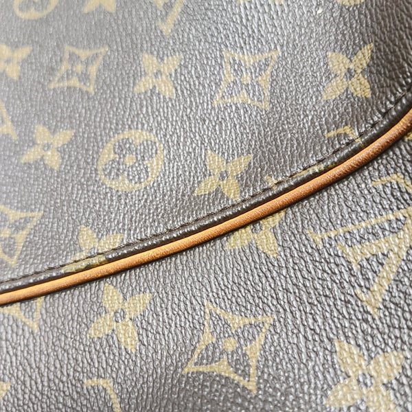GALLIERA Monogram Coated Canvas Brown