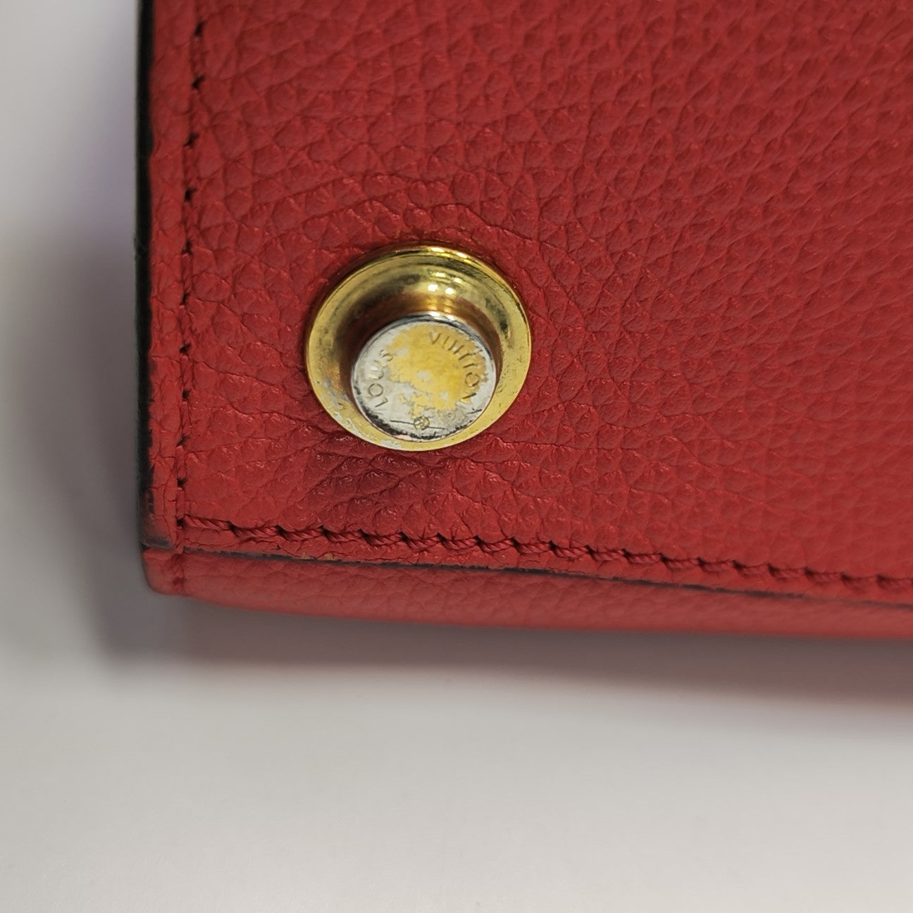 CITY STEAMER PM Calfskin Red