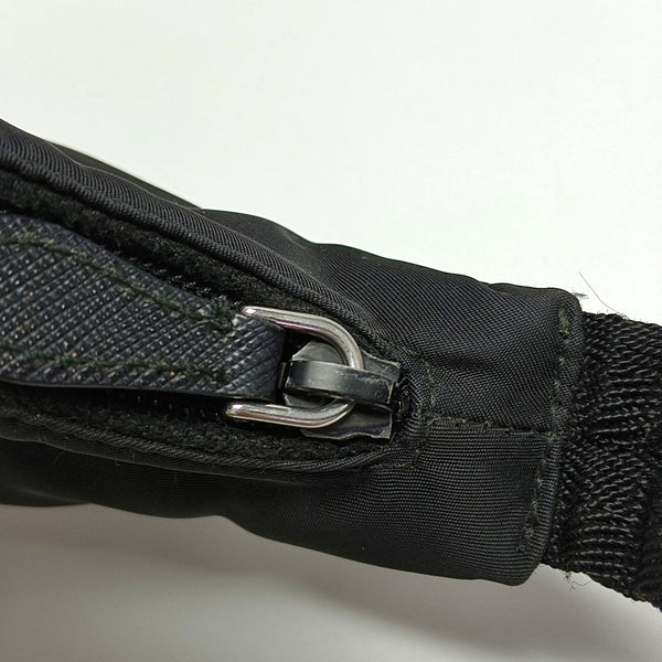 Authenticated pre-owned  Re-Edition2000 Mini Nylon Black - Top Handle Bag at Looply