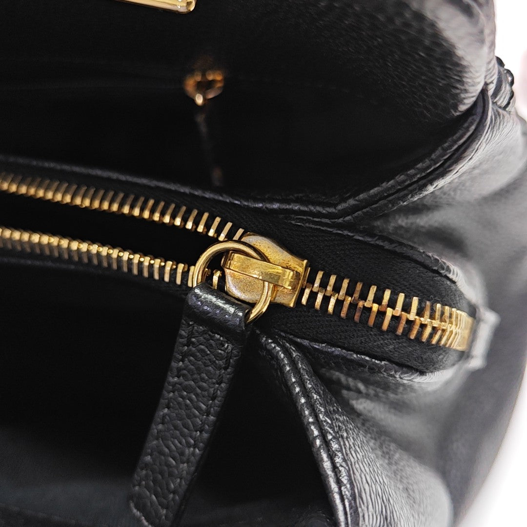 CC TIMELESS SOFT Quilted Grained Calfskin Black
