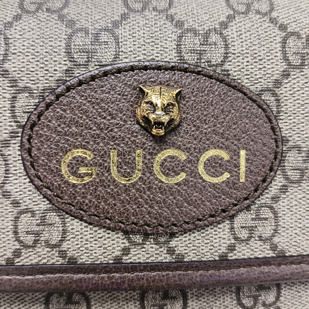 Neo Vintage Monogram Coated Canvas Beige