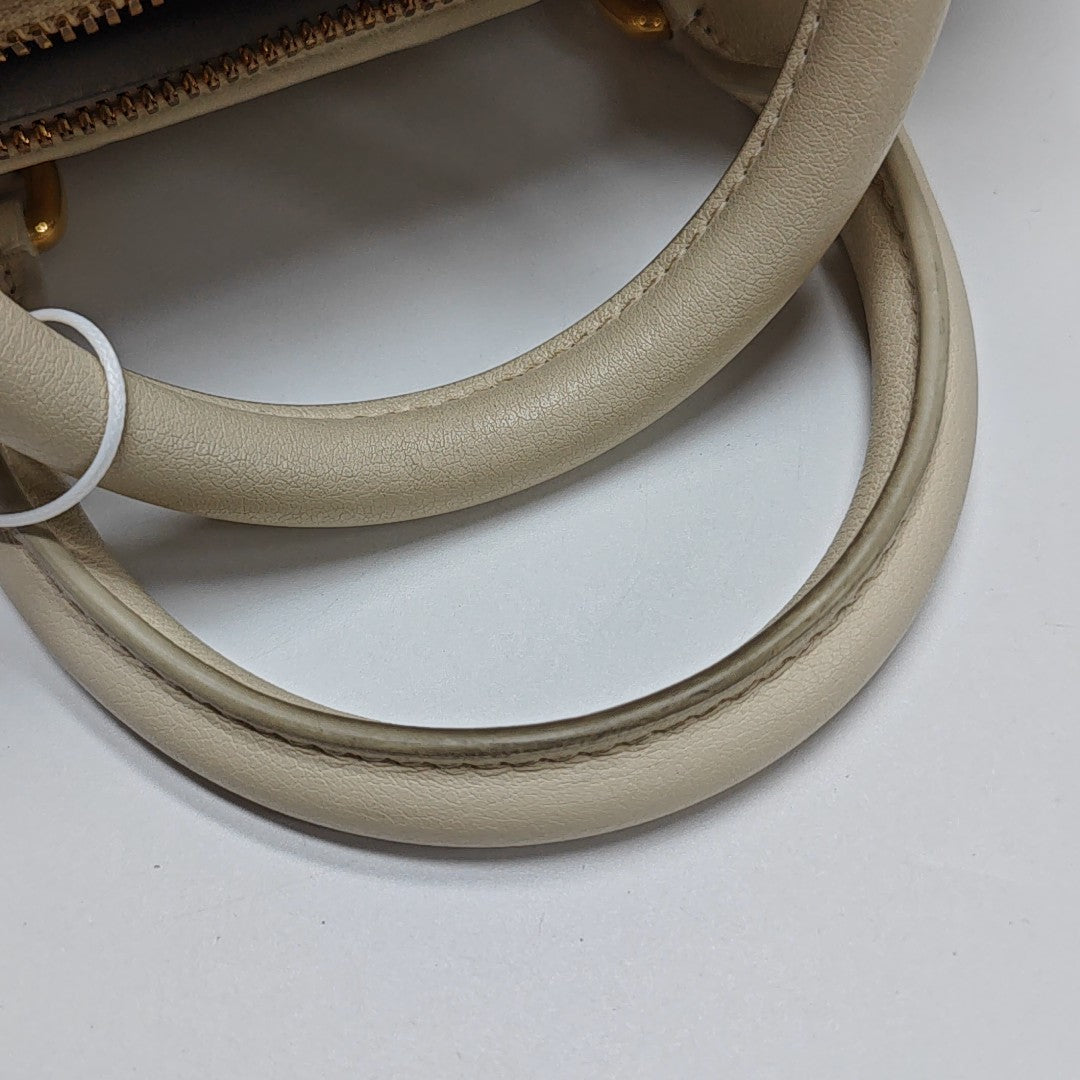 Cannage Calfskin White