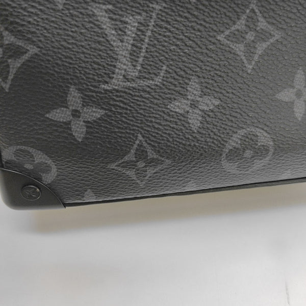 SOFT TRUNK Mini Monogram Coated Canvas Black