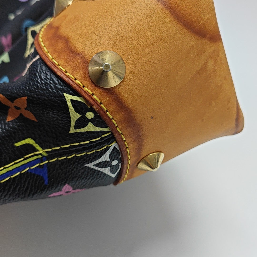 LV × TM JUDY Monogram Coated Canvas Black