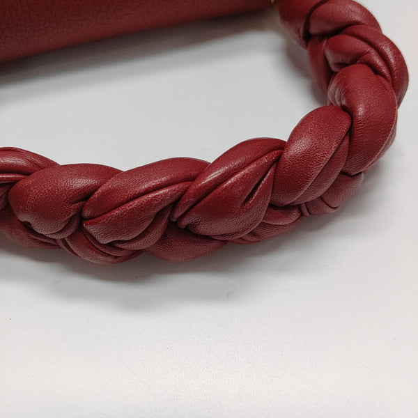 Calfskin Shoulder Bag Red