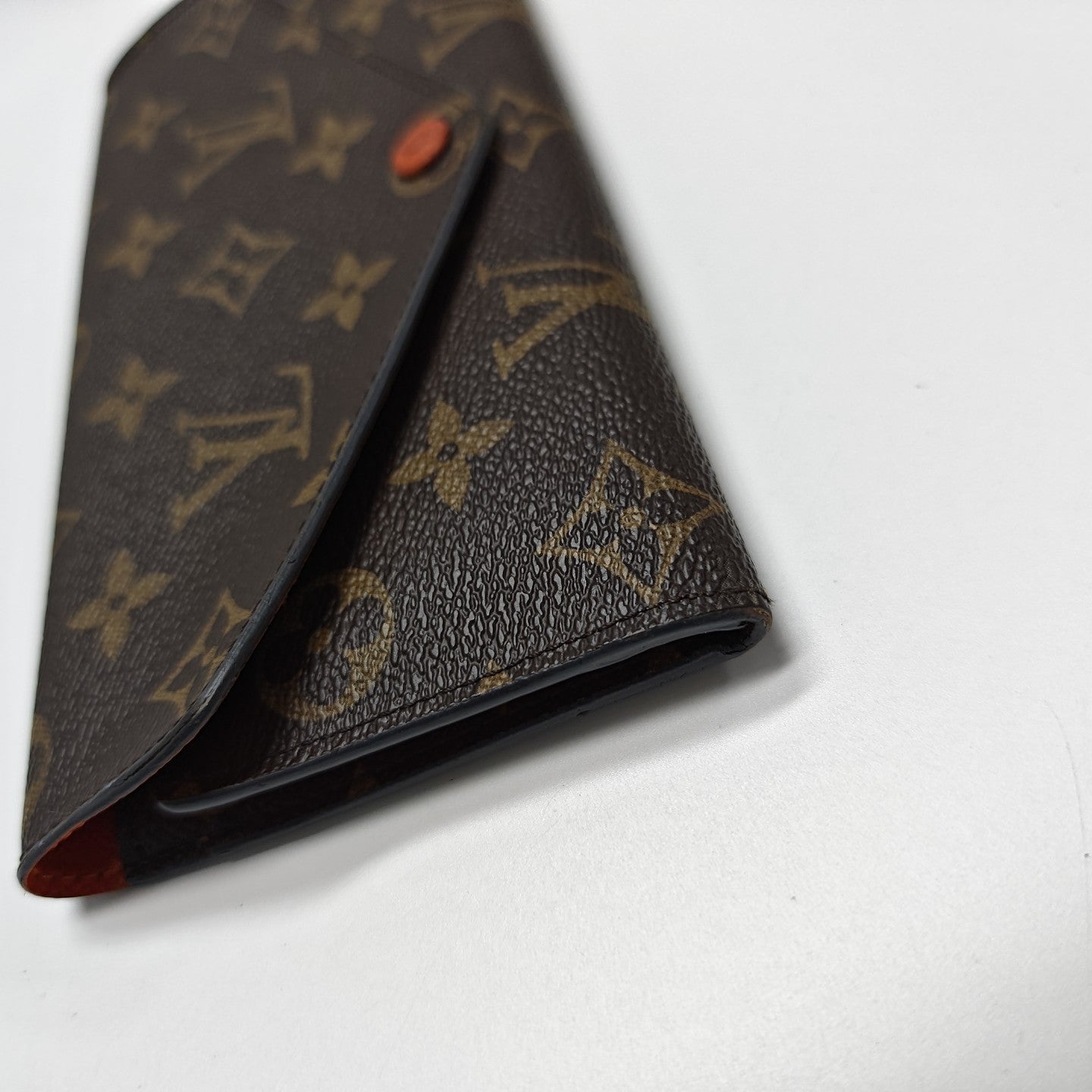 JOSÉPHINE Monogram Coated Canvas Brown Wallet