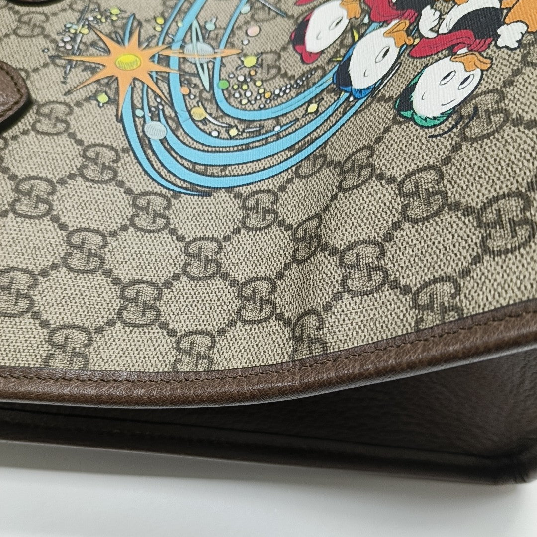Disney X Gucci Monogram Coated Canvas Beige