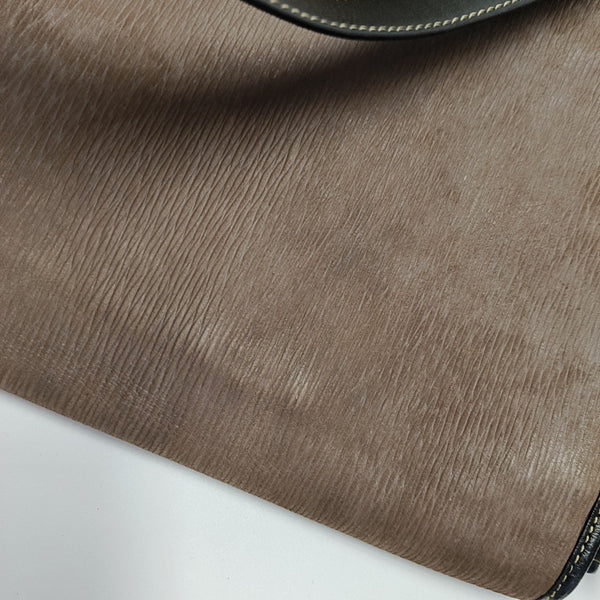 Calfskin Shoulder Bag Brown