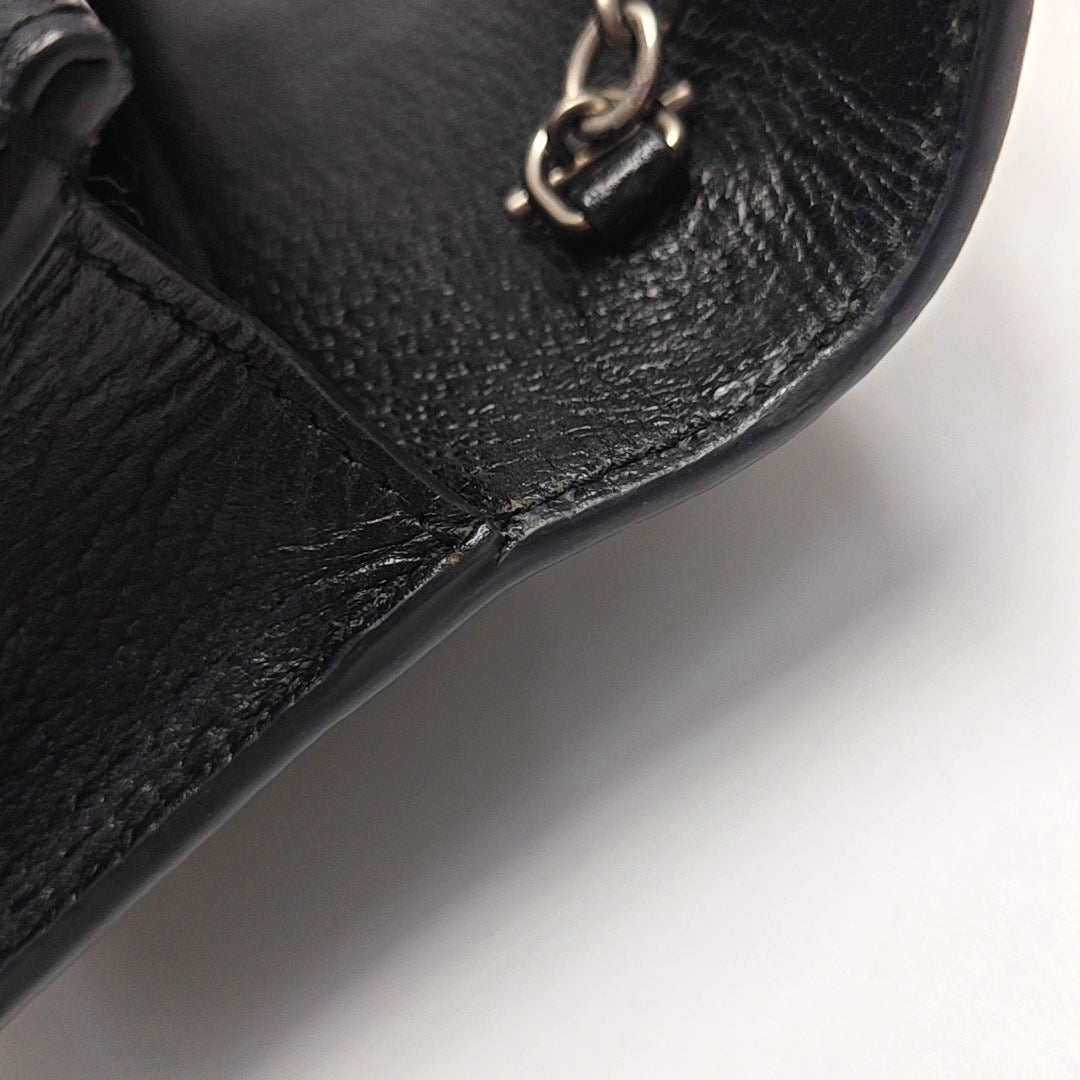 Authenticated pre-owned  Dionysus Super Mini Monogram Denim Black - Shoulder Bag at Looply
