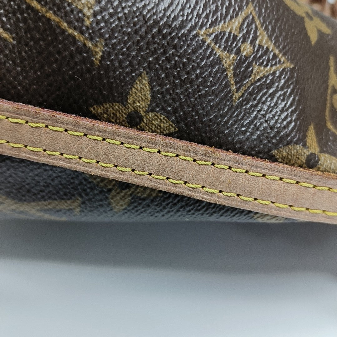 NÉONOÉ Nano Monogram Coated Canvas Brown