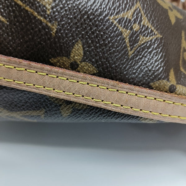 NÉONOÉ Nano Monogram Coated Canvas Brown
