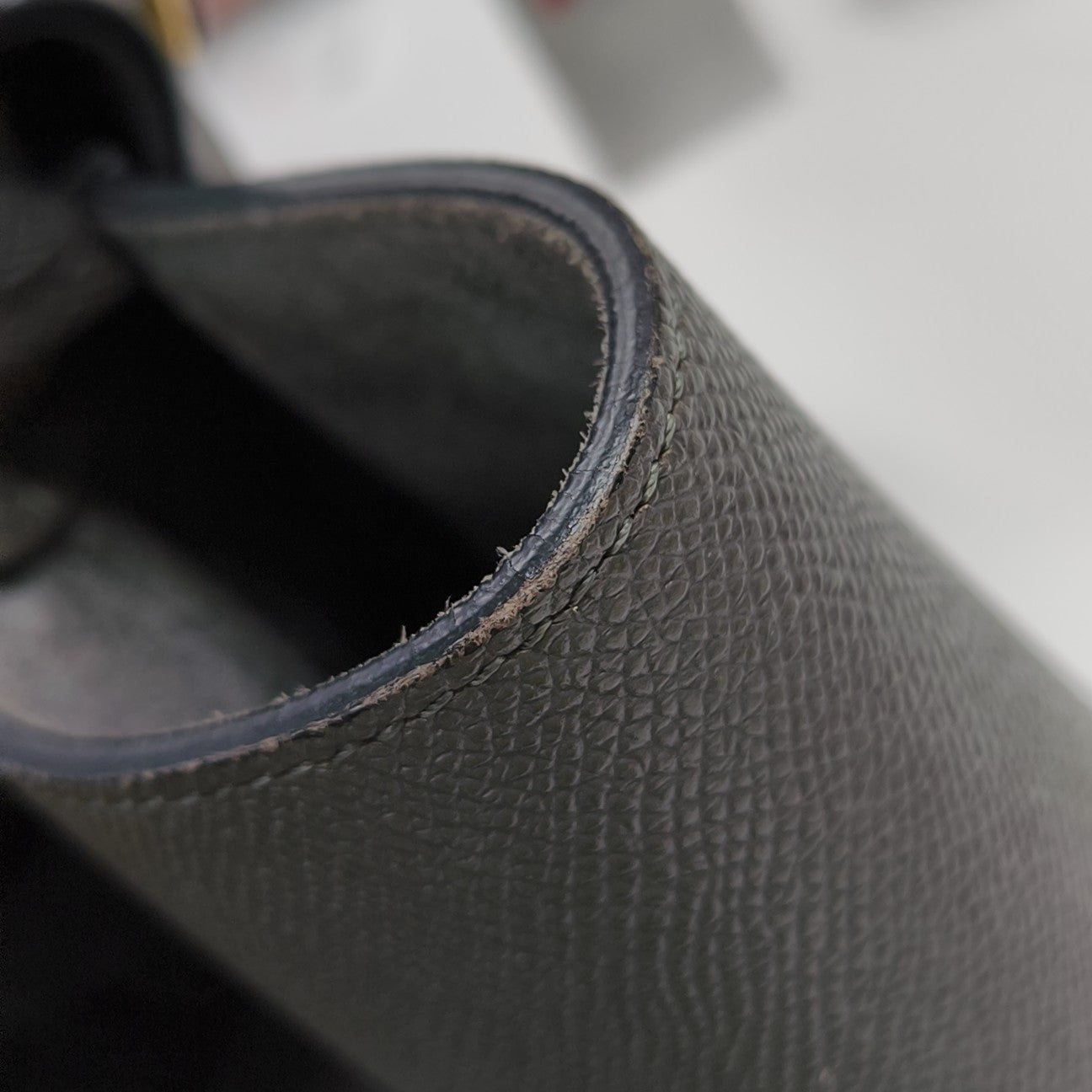BELT Mini Calfskin Gray