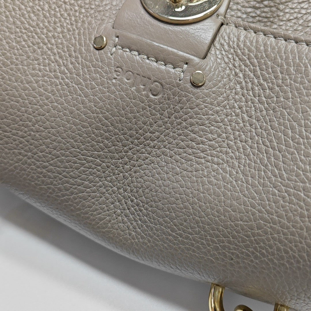 Tess Mini Calfskin Gray