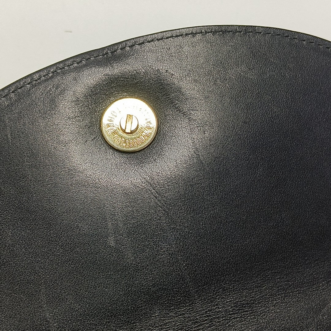 Calfskin Shoulder Bag Black