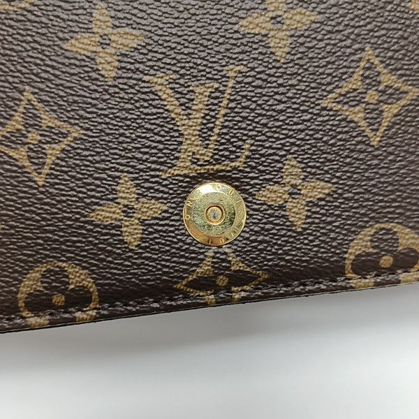 Lily Monogram Coated Canvas Brown