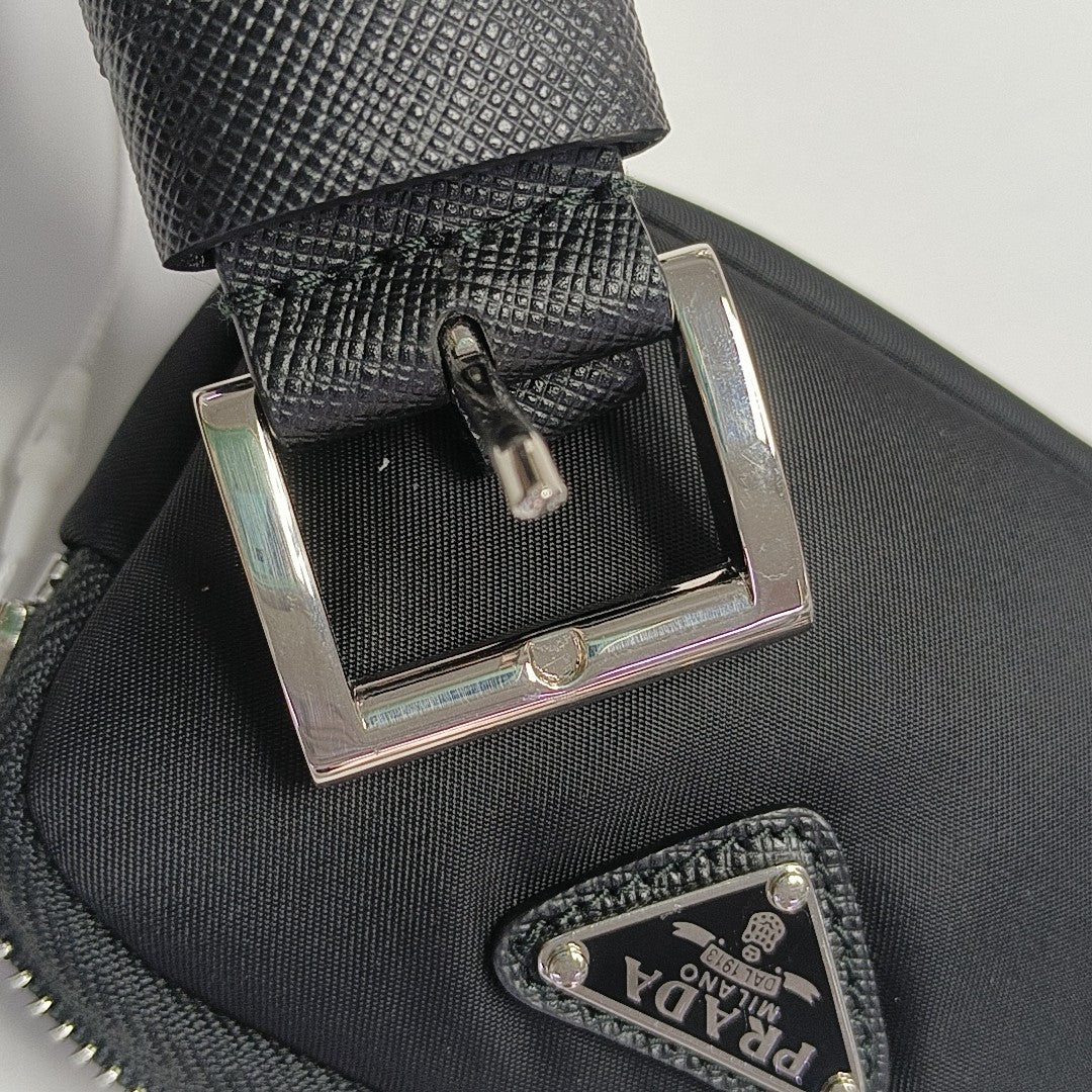 Nylon Belt Bag Black
