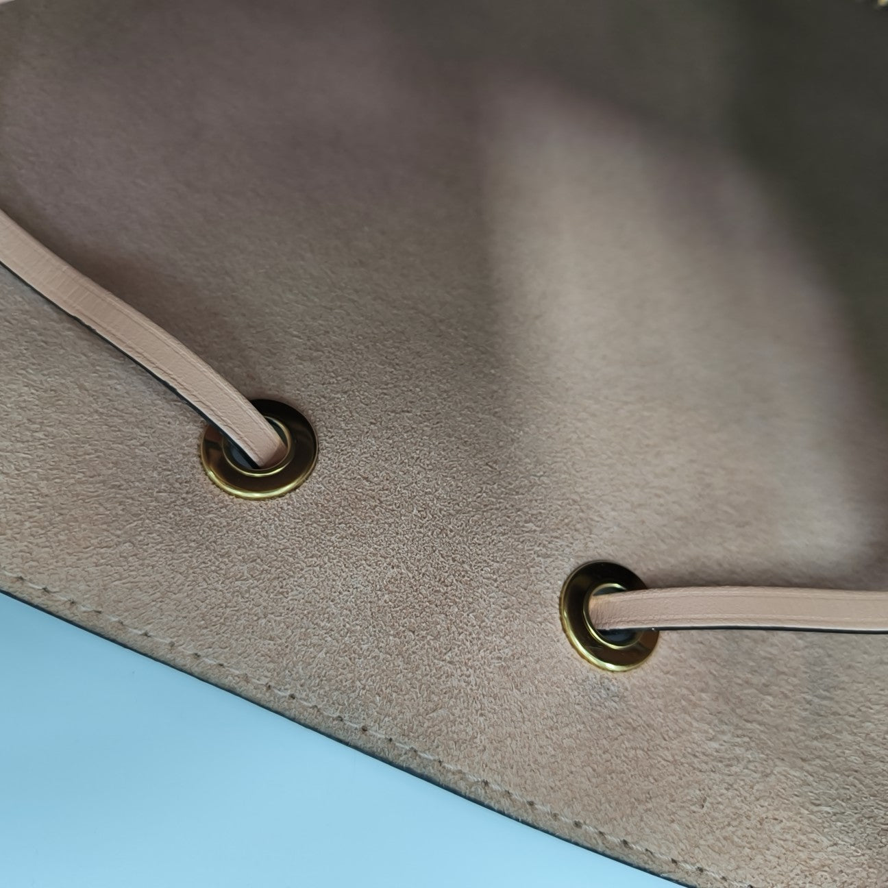 NÉONOÉ MM Damier Ebene Coated Canvas Brown