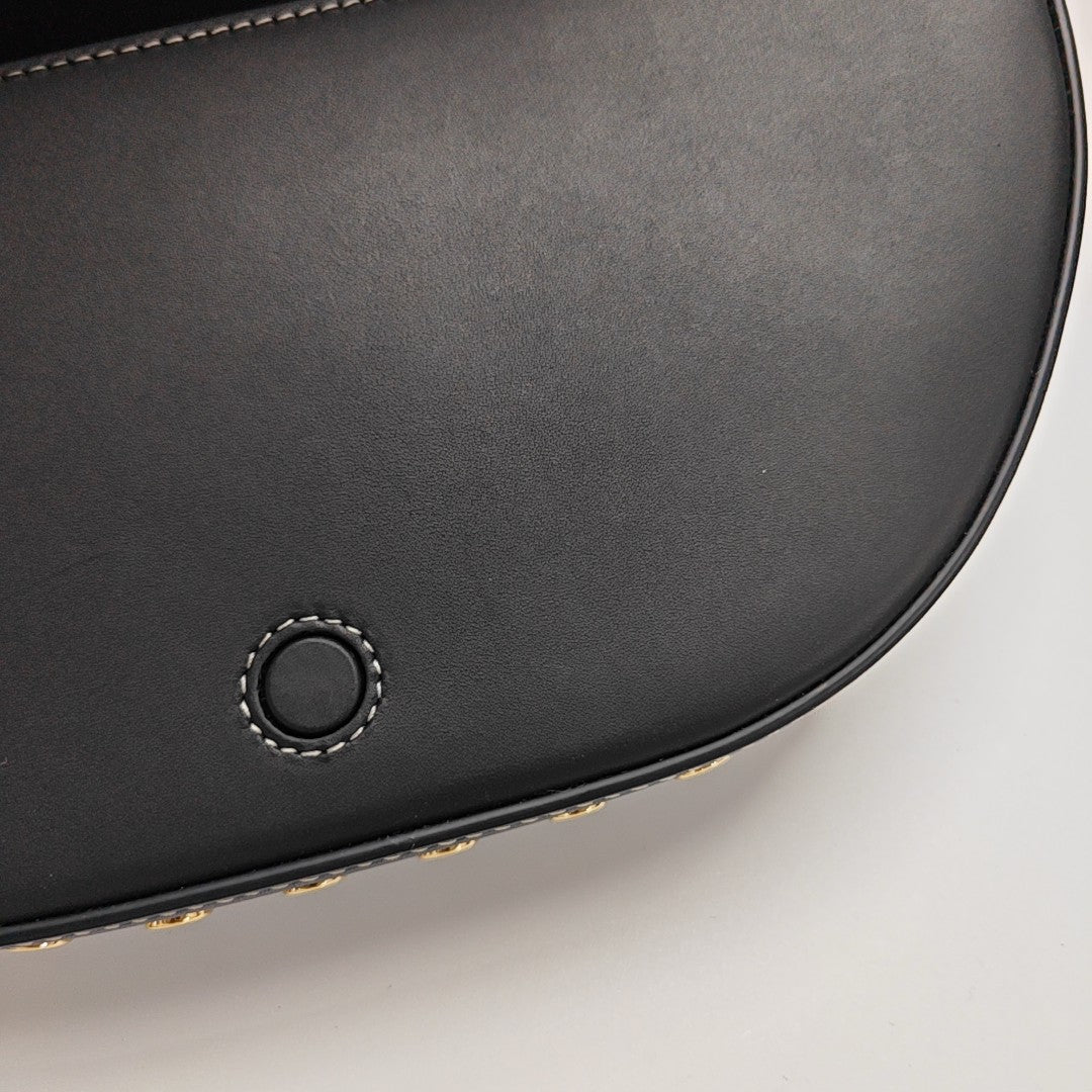Olympia Small Calfskin Black