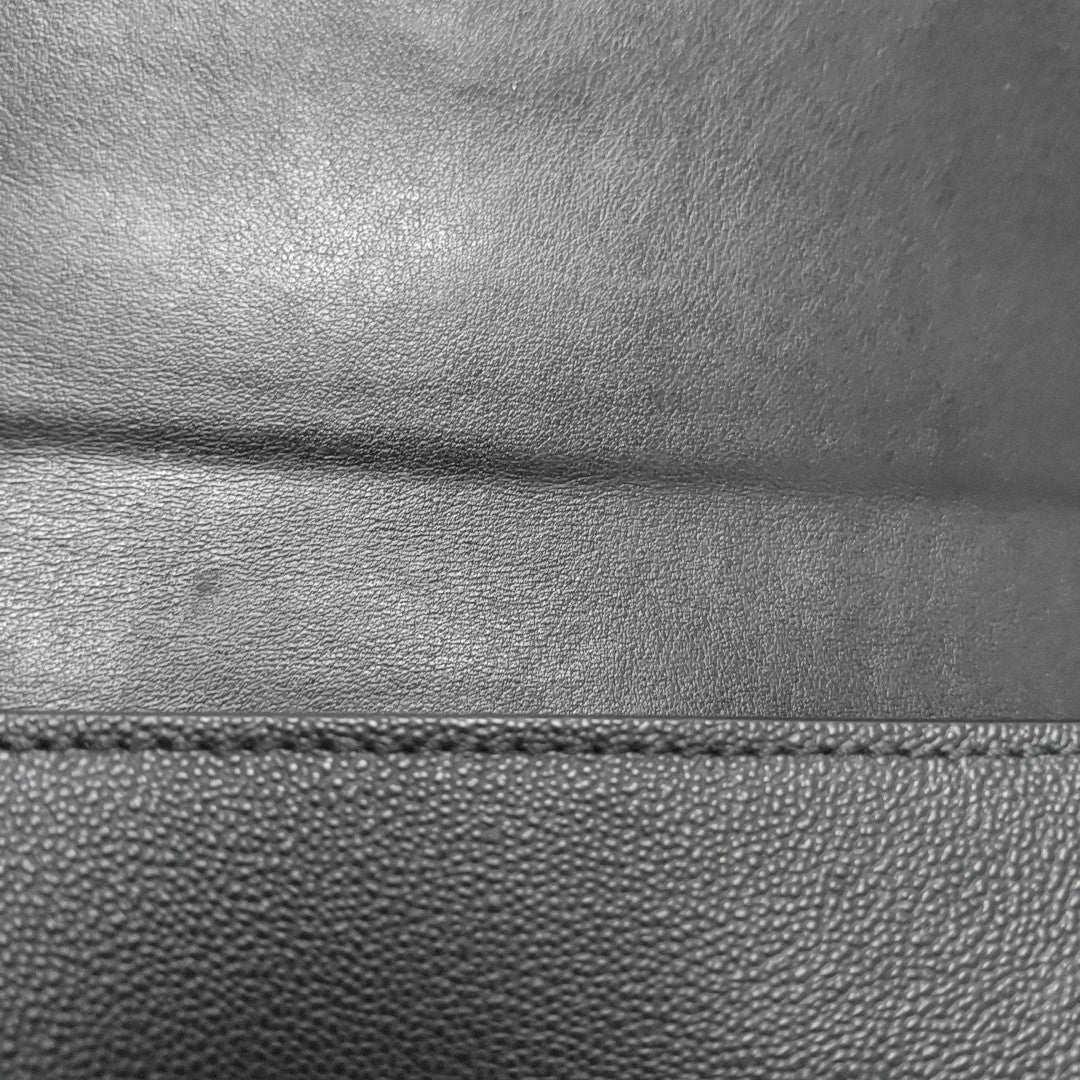 Calfskin Shoulder Bag Black