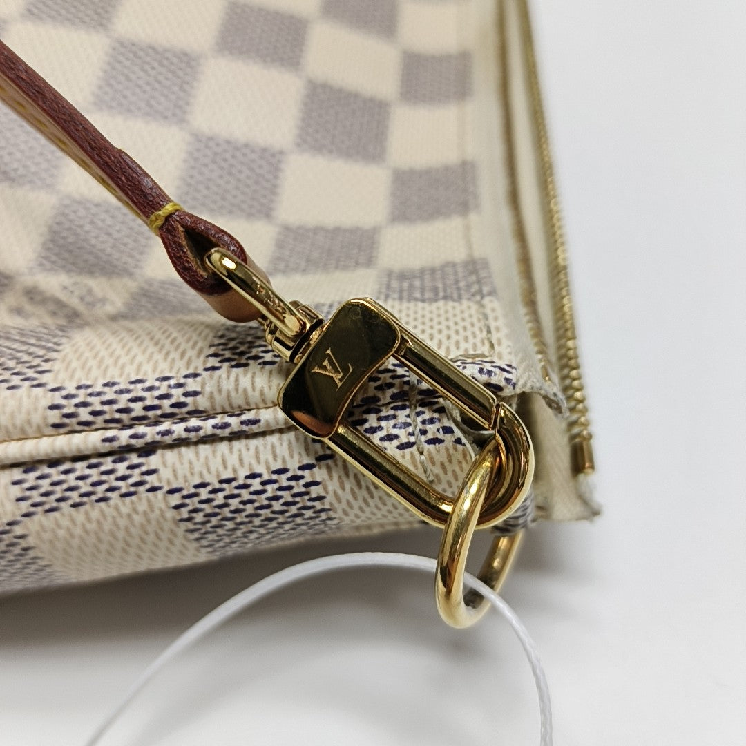 ACCESSOIRES GM Damier Azur Coated Canvas White