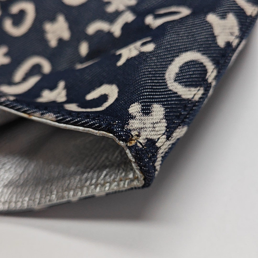 Fabric Tote Bag Blue