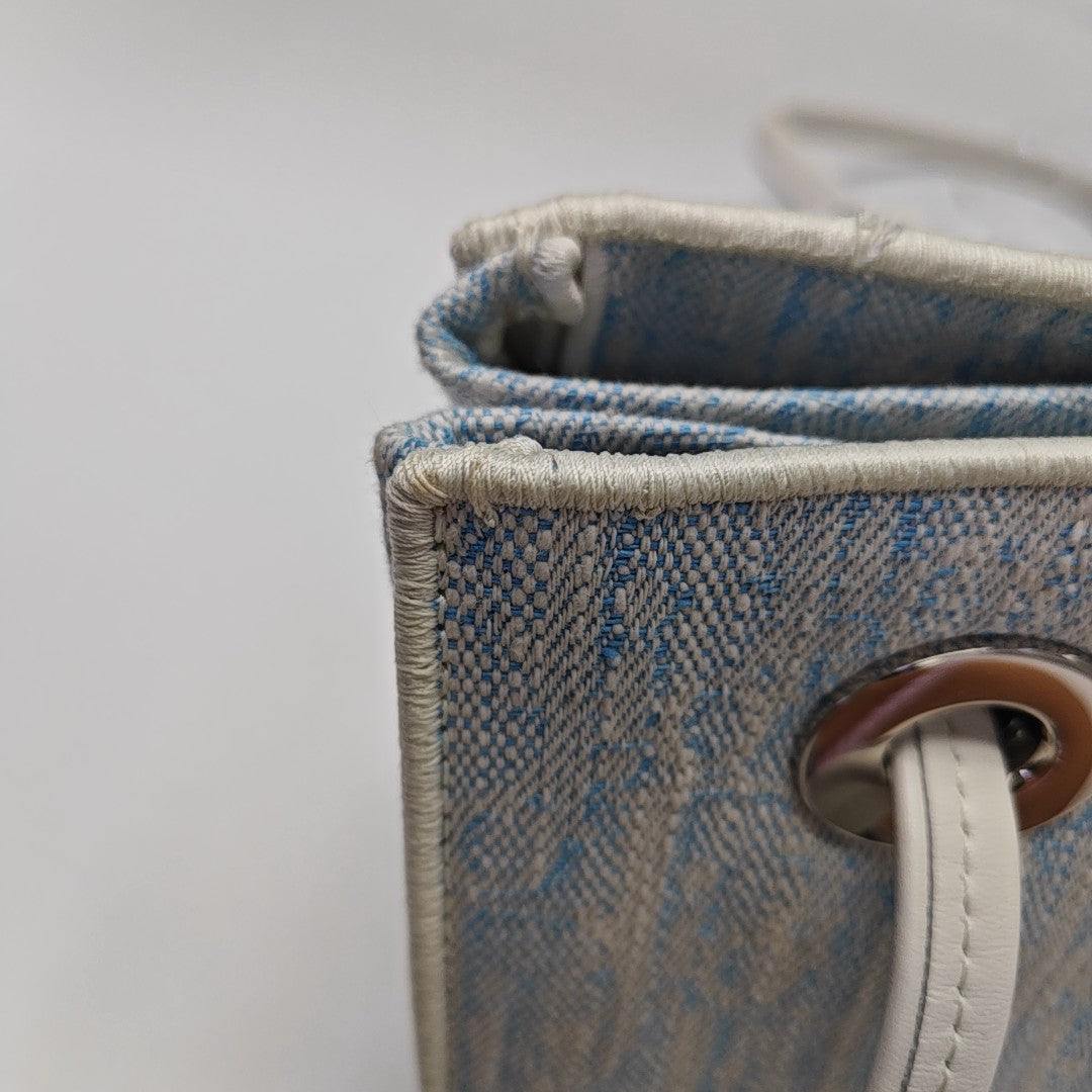 Fabric Tote Bag Blue