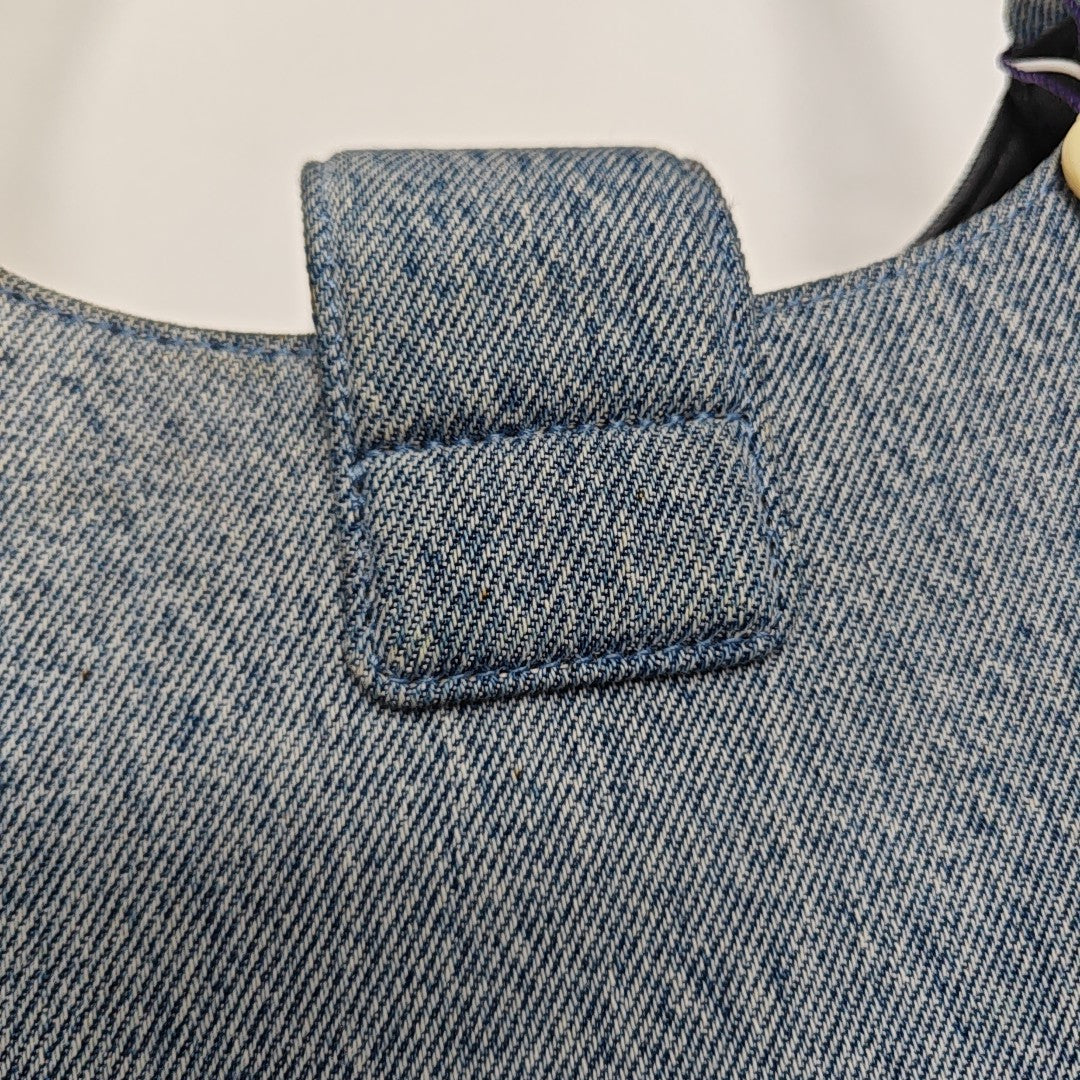 Denim Shoulder Bag Blue