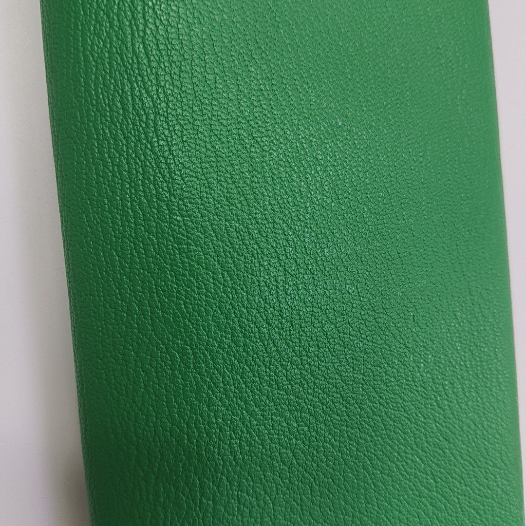 Kelly 20 Lambskin Green Wallet
