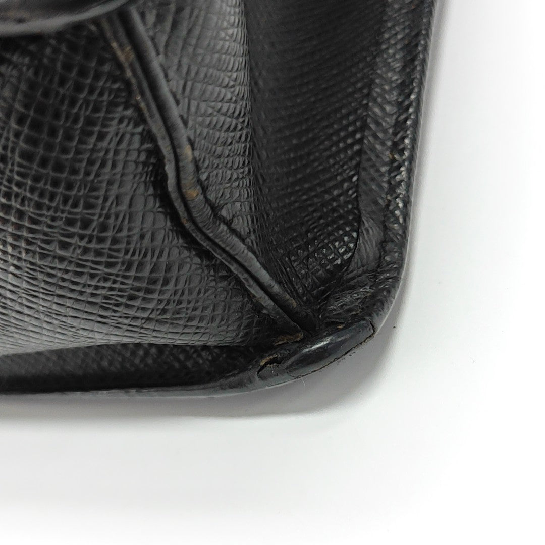 ANGARA Calfskin Black