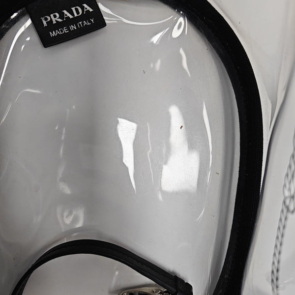 Special Material Top Handle Bag Clear
