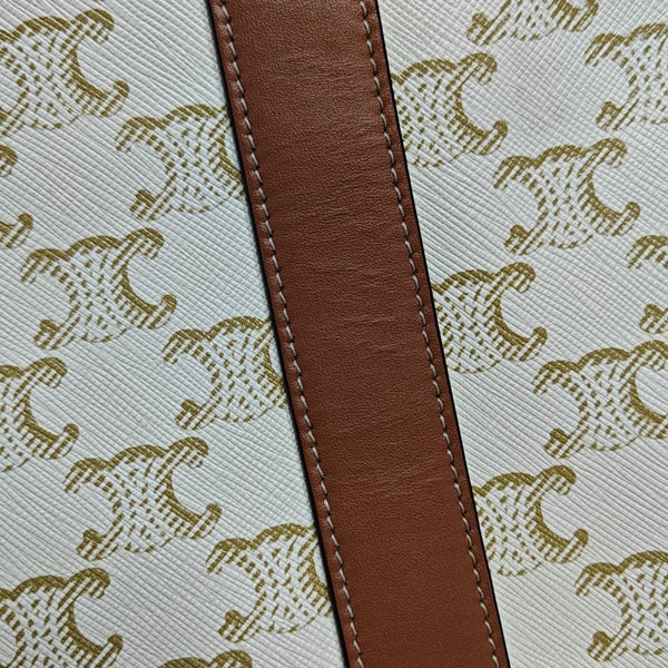 TRIOMPHE CANVAS Small Coated Canvas Beige