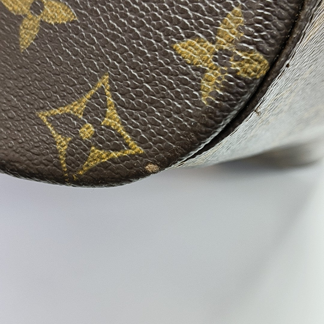 VINTAGE VAVIN GM Monogram Coated Canvas Brown