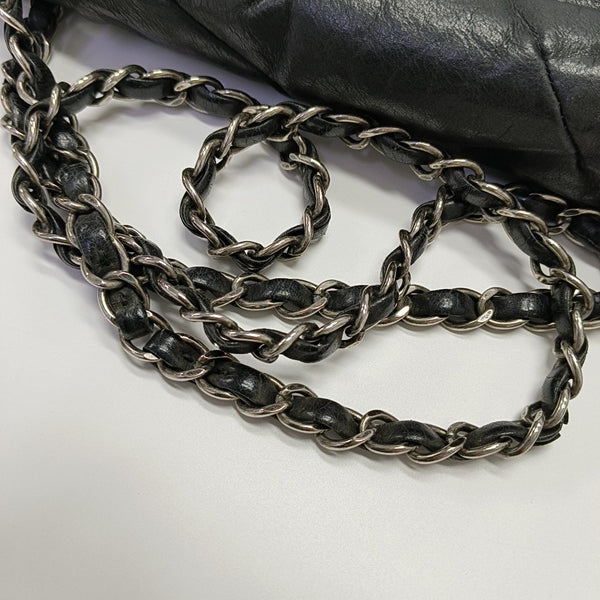 Calfskin Shoulder Bag Black