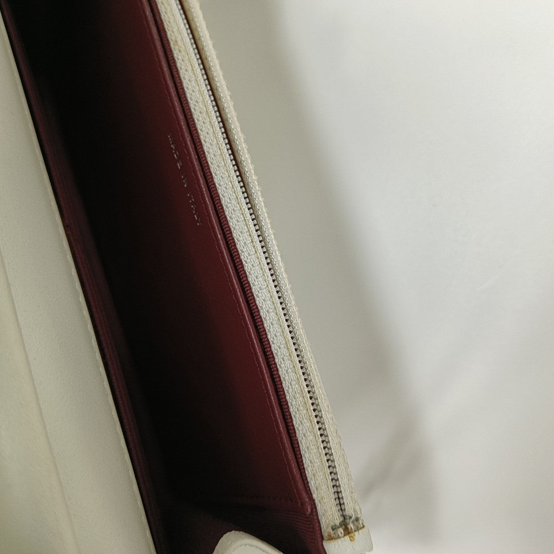 WOC Quilted Calfskin White