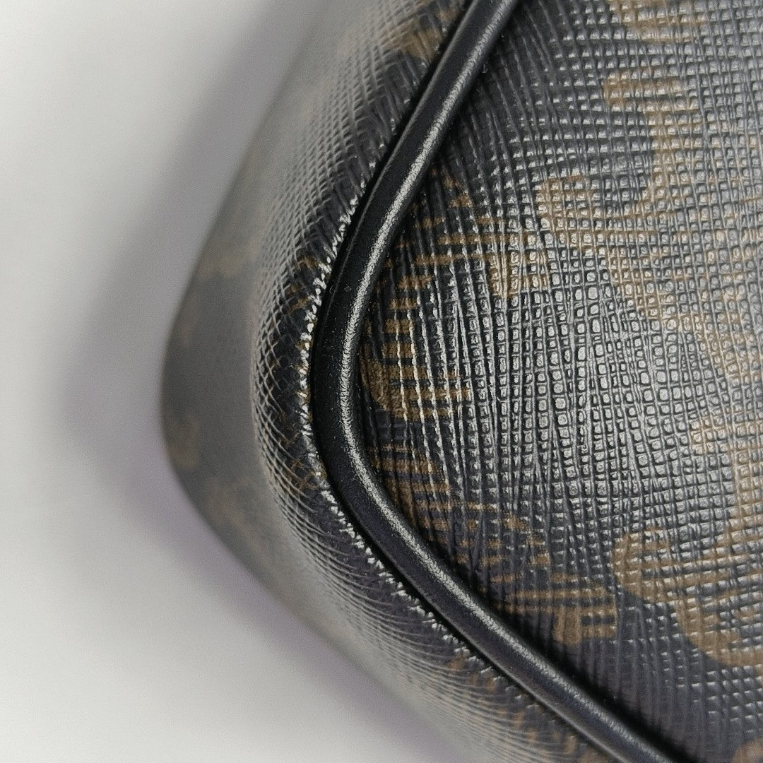 TRIOMPHE Medium Coated Canvas Black