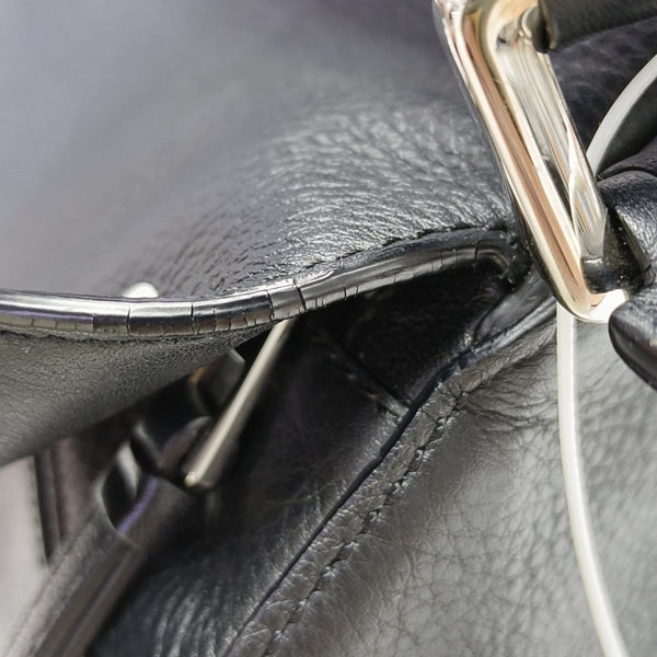 Puzzle Small Calfskin Black
